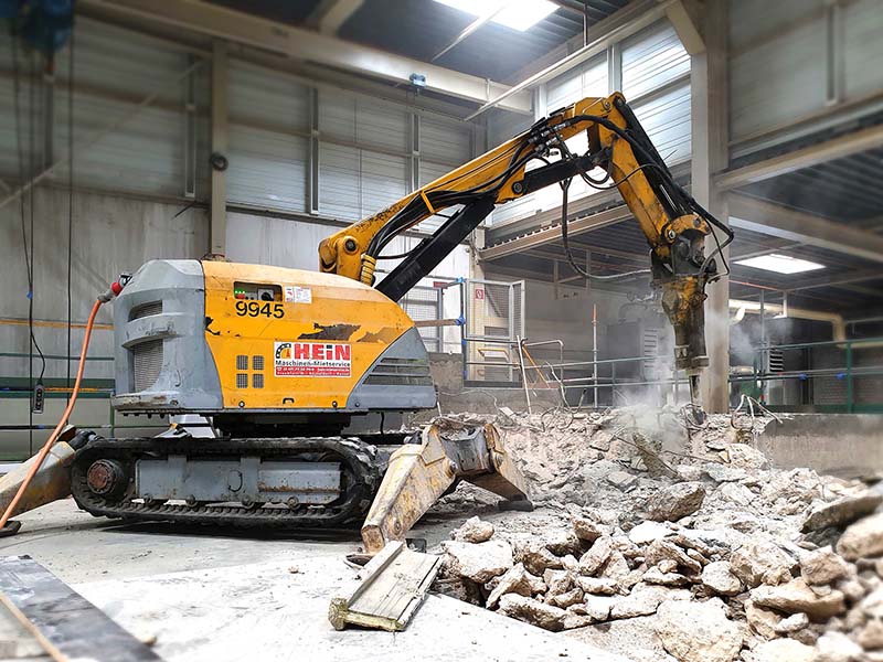 Hein Abbruchroboter
